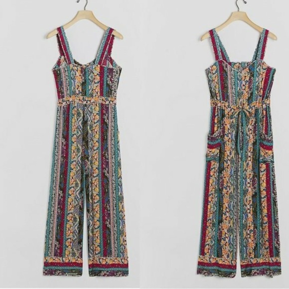 Anthropologie CALAIS JUMPSUIT Sz XS - Picture 2 of 8
